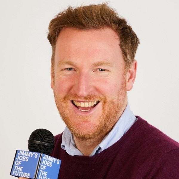 Jimmy McLoughlin OBE, host of Jimmy's Jobs of the Future
